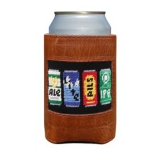 Beer Cans Needlepoint Can Cooler