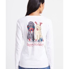 Furry Friends Holiday LS Tee