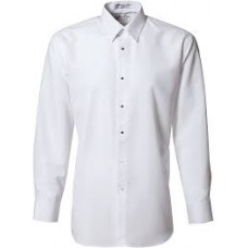 Microfiber Laydown Collar Fitted