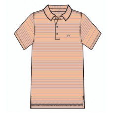 Roster Stripe Perf. Polo