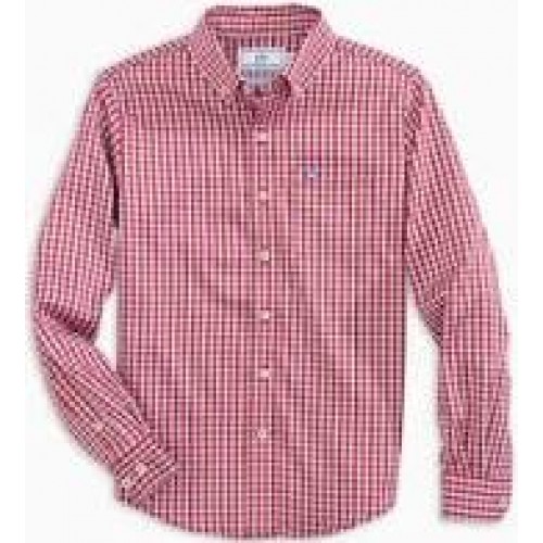 Y. LS IC Gingham Sportshirt