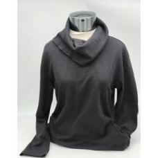 WFF0805 Cowl Neck Waffle Top